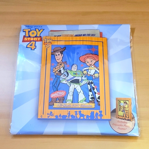 Other - BRAND NEW Disney Pixar Toy Story 4 A 12- Month 2020 Calendar